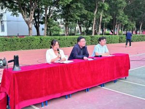 笃行搏风雨，奋斗定乾坤——鹤壁市淇滨高级中学举行2024届高考倒计时28天动员大会